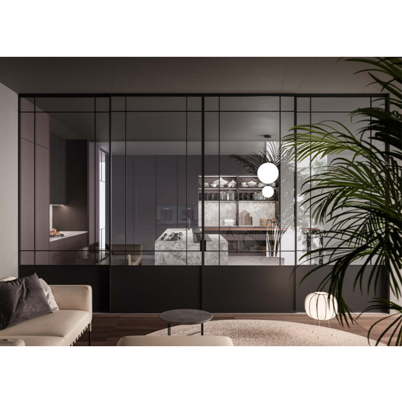 What is the compression rebound rate of the linkage sliding door sealing strip to ensure the sound insulation effect?