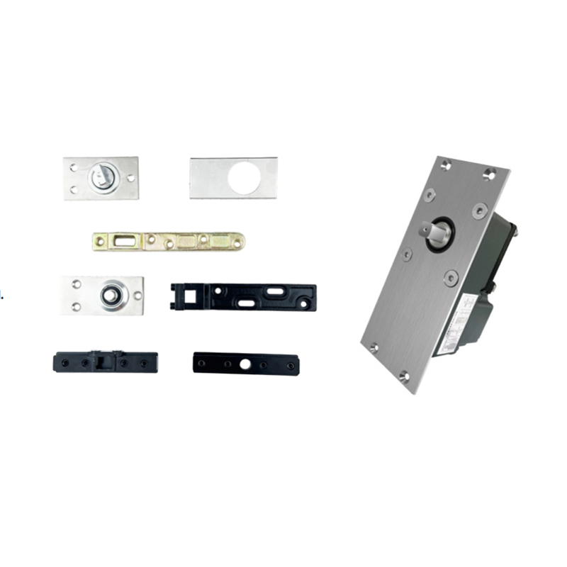 How can an electric pivot door enhance the building entrance experience with intelligence and elegance?