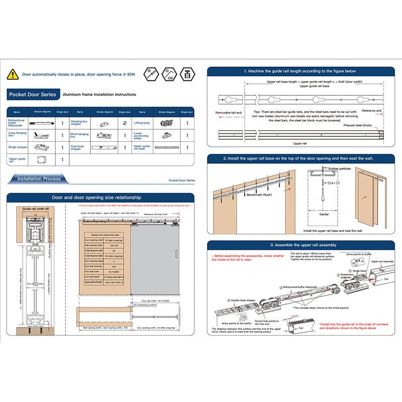 How can the concealed structure of a high-end aluminum frame pocket door seamlessly integrate with the overall decoration style?